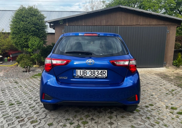 Toyota Yaris cena 46500 przebieg: 80000, rok produkcji 2017 z Lublin małe 781